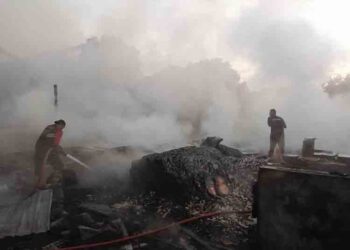 Kebakaran Toko Material dan Penggilingan Padi di Demak, Kerugian Capai Rp1,4 M