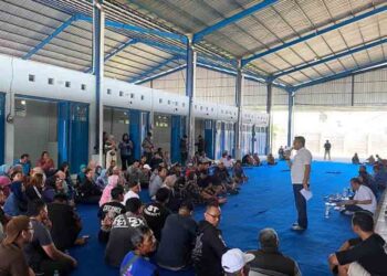 Pedagang Sayur Malam Pasar Bitingan Kudus Minta Relokasi Setelah Lebaran