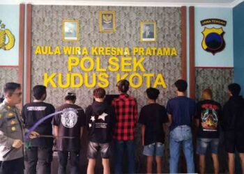Polisi Bubarkan Dua Gangster di Kudus yang Resahkan Warga