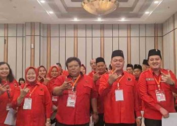 Ali Badrudin Kembali Terpilih Jadi Ketua DPC PDIP Pati di Konfercab PDIP Se-Jateng