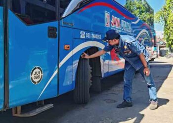 Jelang Nataru, Pemkab Rembang Gelar Ramp Check Angkutan Umum