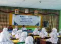 Anggota PMR SMPN 1 Kaliori Dilantik Langsung PMI Rembang