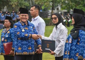 908 PPPK Paruh Waktu Salatiga dapat SK di Momen HUT Korpri