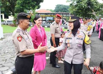 51 Personel Naik Pangkat, Kapolres Salatiga Harap Kualitas Layanan Meningkat