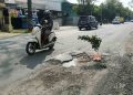 Sejumlah Lubang Muncul di Ruas Jalan Nasional Blora Imbas Cuaca Ekstrem
