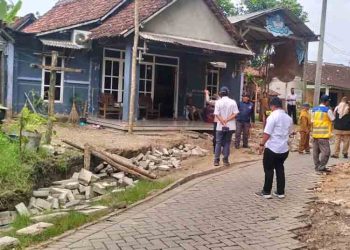 Tanah Ambles di Desa Tutup Blora Diakibatkan Sistem Irigasi Buruk
