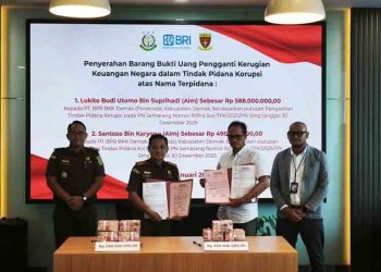 Rp1,078 Miliar Berhasil Diselamatkan di Kasus Korupsi BPR BKK Demak
