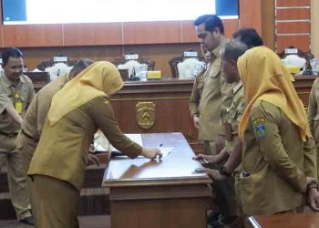 Seluruh Kepala OPD Pemkab Jepara Tandatangani Perjanjian Kinerja 2026