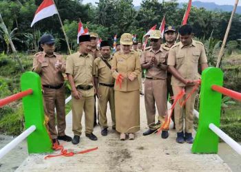 Selain Jadi Akses, Bupati Kendal Resmikan Jembatan Cening untuk Mitigasi Bencana