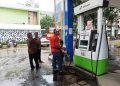 Imbas Curah Hujan Tinggi, Sejumlah SPBU di Kudus Terpaksa Tutup