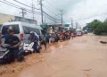 Arus Lalin di Pantura Kudus-Pati Tersendat Akibat Banjir