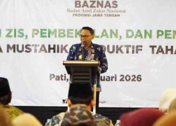 Penguatan Ekonomi, Plt Bupati Pati dan Baznas Salurkan Bantuan Rp120 Juta ke UMKM