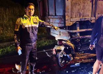 Kronologi Pemotor Tewas Usai Hantam Truk yang Berhenti di JLS Salatiga