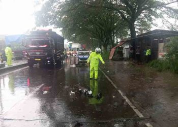 Pemotor Asal Kudus Tewas Terlindas Truk di Demak, Begini Kronologinya