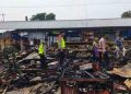 Kebakaran Kios di Pasar Gatak Grobogan, Begini Kesaksian Warga