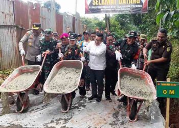 Program TMMD Dimulai, Sasar Pembangunan Jalan Desa Gedong Kendal