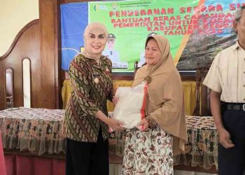 Bupati Kendal Salurkan Bantuan Beras ke 822 Warga Terdampak Banjir