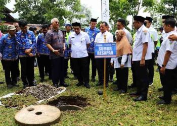 Cegah Banjir, Pembangunan Sumur Resapan di Kudus Diapresiasi Wagub Jateng