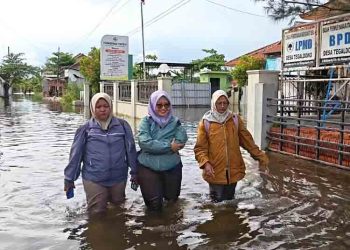 Layanan Kesehatan Puskesmas Tirto II Pekalongan Dipindah Akibat Banjir