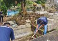 Warga Binaan Rutan Salatiga Bersihkan Area Makam dan Masjid Jelang Ramadhan