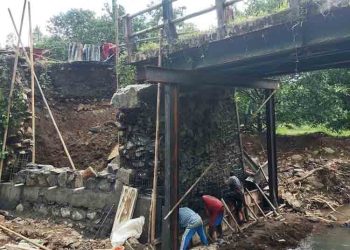 Sempat Ambrol, Pemkab Kudus Kebut Pembangunan Jembatan Menawan Jelang Lebaran