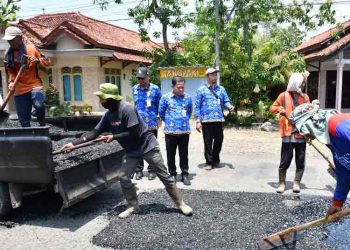 Arus Mudik, Pemkab Pekalongan Kebut Perbaikan Jalan di Ruas Utama