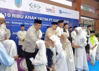 1.000 Anak Yatim di Salatiga dapat Santunan Hasil Kolaborasi Pemkot-PT Sukun