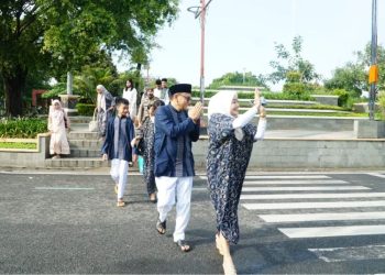 Salat Id di Masjid Agung Baitunnur, Plt Bupati Pati Ungkap Rasa Syukur