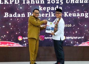 BPK Apresiasi Pemkab Pati Serahkan LKPD Unaudited 2025 Tepat Waktu