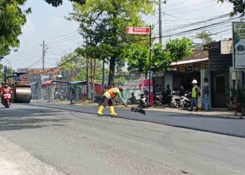 Sempat Tertunda, Perbaikan Jalan Nasional Blora-Cepu Kembali Dilanjutkan