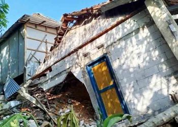 4 Rumah di Kemiri Blora Rusak Parah Akibat Tanah Gerak