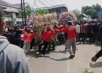 Ribuan Warga Padati Tradisi Jembul Tulakan di Jepara