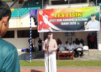 Pastikan Kondisi Atlet Prima Jelang Porprov 2026, Bupati Kendal Buka Tes Fisik