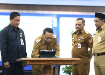 Ali Badrudin Dampingi Plt Bupati Pati Teken Pakta Integritas Antikorupsi