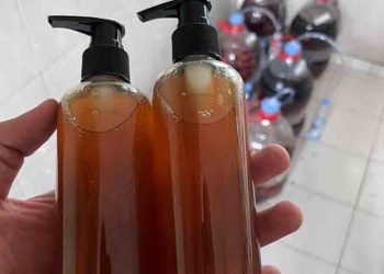 Siswa Kudus Olah Sisa Sampah MBG Jadi Sabun Cair
