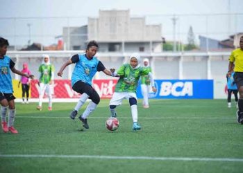 Tim Sepak Bola Putri Asal Pati Raih Juara Perdana MLSC Kudus Lewat Drama Penalti