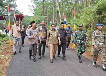 Pembangunan Jalan Hasil TMMD Hubungkan Tiga Desa di Doro Pekalongan