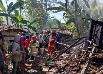 Satu Rumah di Pragen Rembang Hangus Terbakar, Diduga Dipicu saat Bakar Sampah