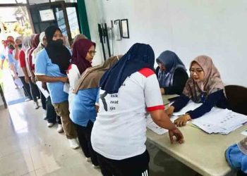 Ribuan Buruh Rokok Hingga Petani Tembakau di Batang dapat BLT DBHCHT Rp600 Ribu 