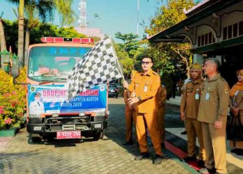 Bupati Klaten Mulai Droping Air Bersih ke Wilayah Terdampak Kekeringan