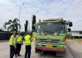 Kebijakan Pembatasan Truk Sumbu Tiga di Pantura Pekalongan Mulai Ditegakkan