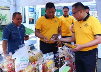 Puluhan UMKM Meriahkan HUT Bhayangkara ke-80 di Pekalongan