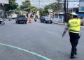 Arus Lalu Lintas di Simpang Empat Jetis Salatiga Terganggu Imbas Pemadaman Listrik 