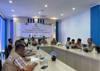 LAZNAS MPAQ Gelar Pelatihan Bekali Relawan Ambulans Cara Menangani Kondisi Darurat