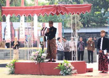 Bupati Harno Ungkap Sederet Capaian Pembangunan di Upacara Hari Jadi Rembang ke-285