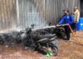 6 Unit Motor di Batealit Jepara Hangus Terbakar, Diduga Korsleting Listrik