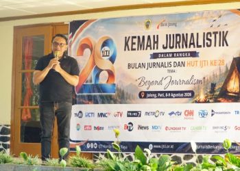 Buka Kemah Jurnalistik di Jolong, Plt Bupati Pati Minta Media Ambil Peran Membangun Daerah