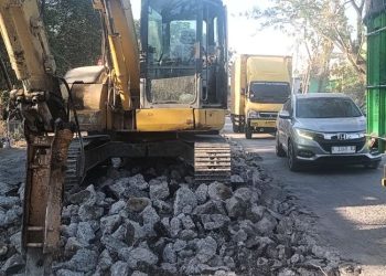 Jalan Lingkar Utara Grobogan Mulai Diperbaiki, Anggaran Rp1,8 Miliar