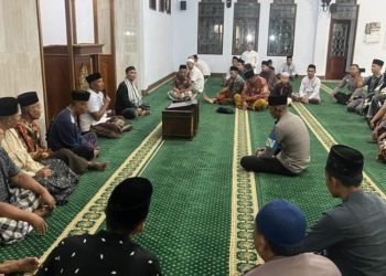Safari Subuh, Jajaran Polresta Pati Salat Subuh Berjamaah Bersama Warga Cluwak