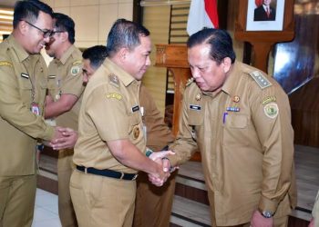 Sukirman Lantik 10 Pejabat Baru Hasil Seleksi JPTP Pemkab Pekalongan